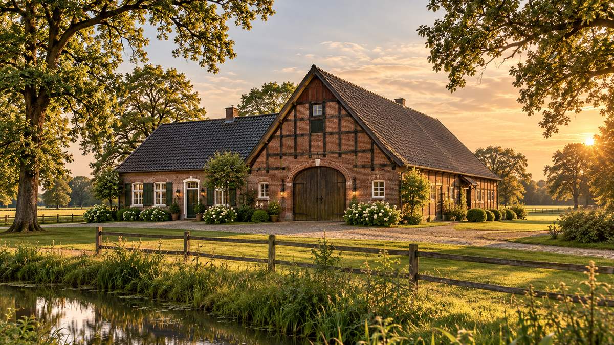 Symbolfoto zum Beitrag „Resthof in Ahlen verkaufen: Außenbereich, Genehmigungen und Wert“ – Dahrendorff Immobilien